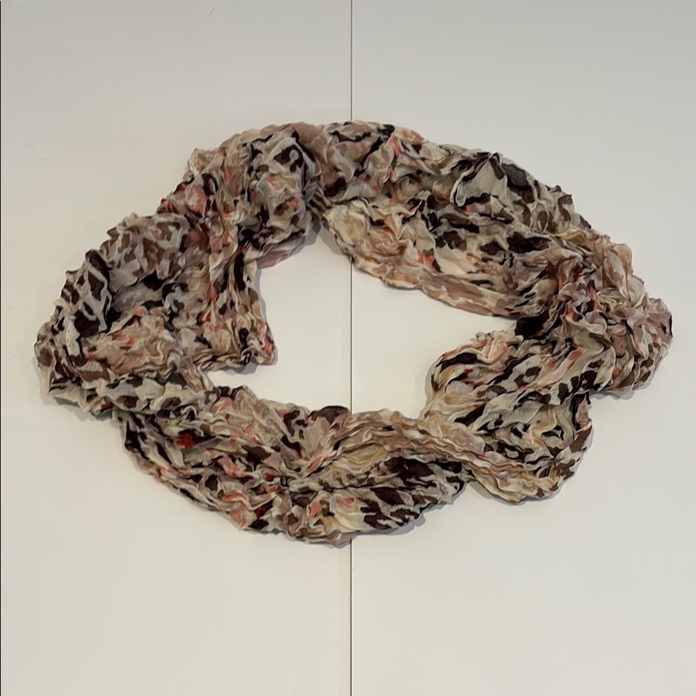 Leopard Print Infiniti Scarf, super soft and lightweight